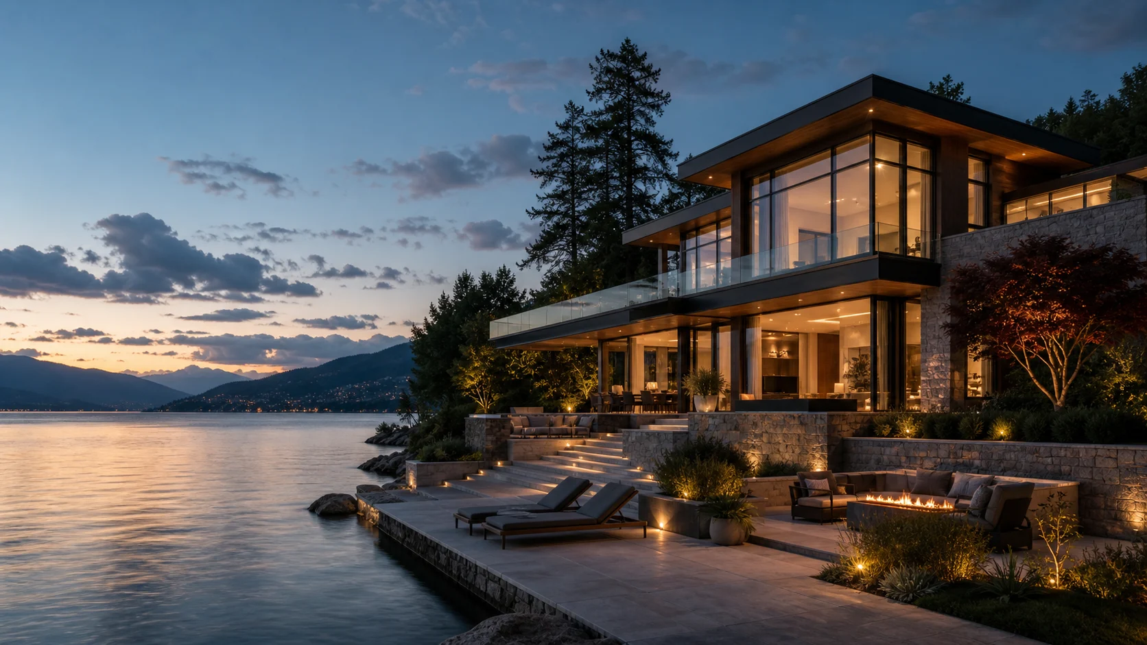 Luxury estate representing the EstateLux advisory team