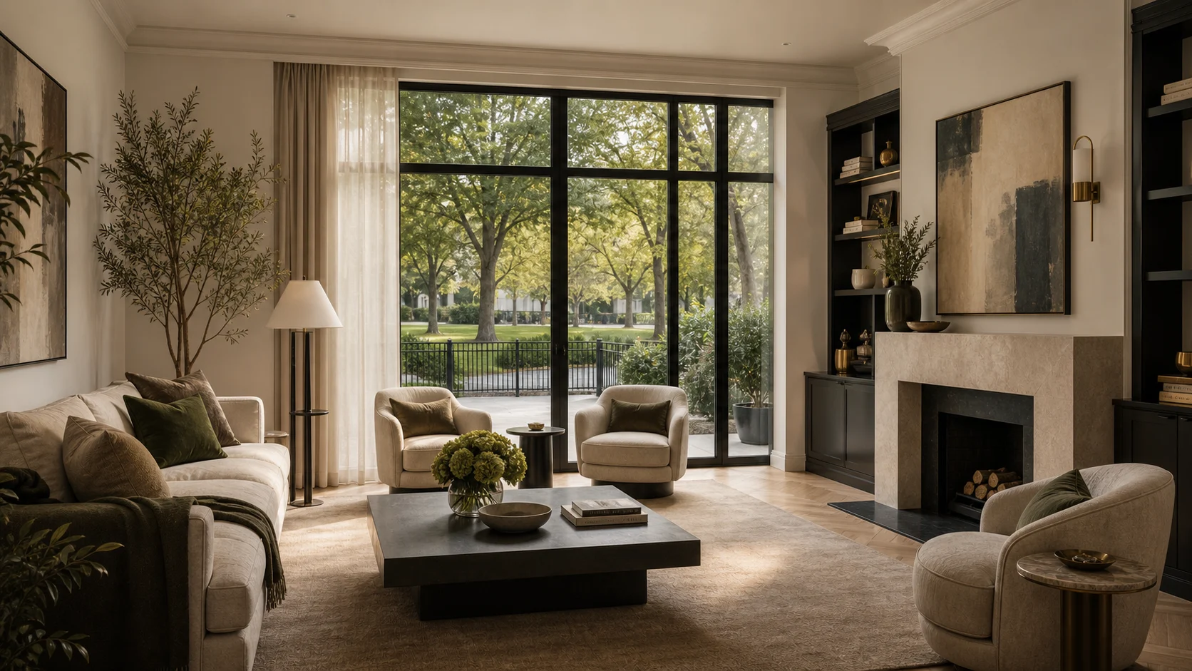 Premium townhouse representing EstateLux advisory services